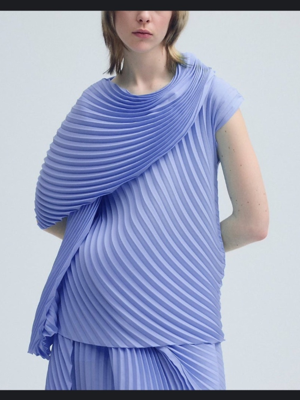 Issey miyake wrapped pleates new one